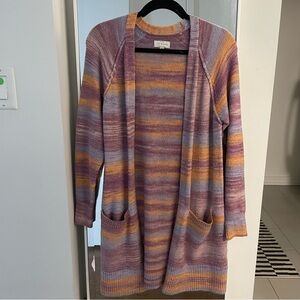 Lucky Brand Multi Long Cardigan